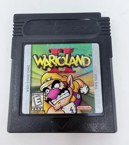 Wario Land II (Nintendo Game Boy Color, 1999) AUTHENTIC- TESTED & WORKS