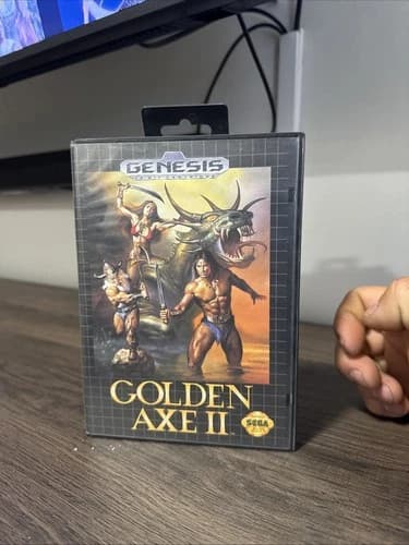 Golden Axe II Sega Genesis 1991 Complete CIB with Manual