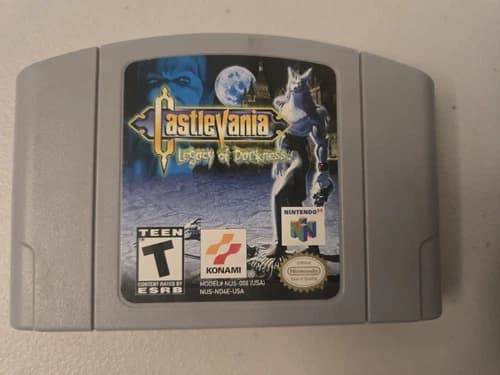 Castlevania Legacy of Darkness For Nintendo 64 N64 Tested Authentic
