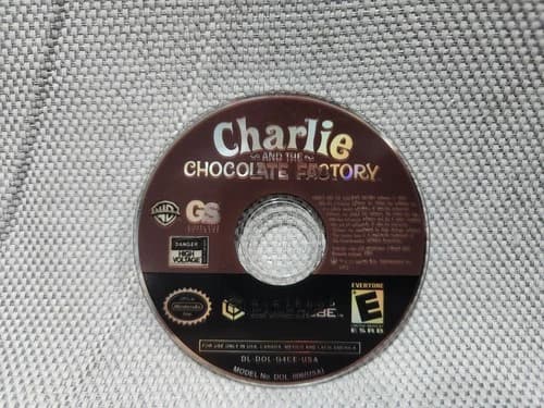 Charlie and the Chocolate Factory (Nintendo GameCube, 2005) Disc ONLY Tested