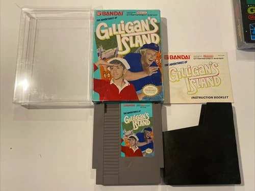 The Adventures of Gilligan's Island NES Nintendo Complete In Box CIB Great Shape