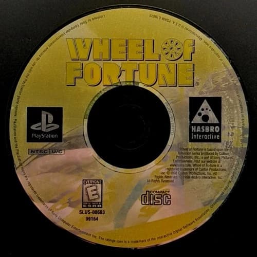 Wheel of Fortune - PlayStation 1 - PS1 - Disc Only - Resurfaced/Tested