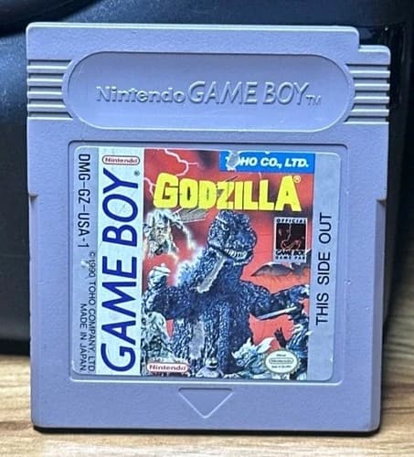 Godzilla - Nintendo Game Boy Authentic Cartridge Only Working