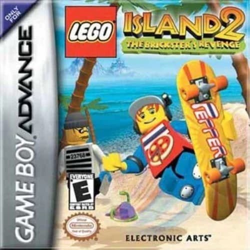 LEGO Island 2: The Brickster's Revenge - Game Boy Advance GBA Game