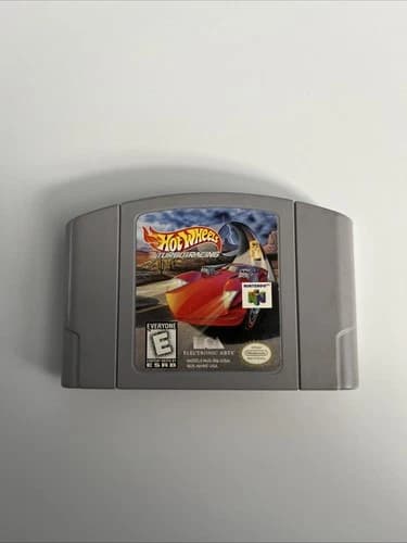 Hot Wheels Turbo Racing Nintendo 64 N64, 1996 Cartridge Only Tested Works ML397