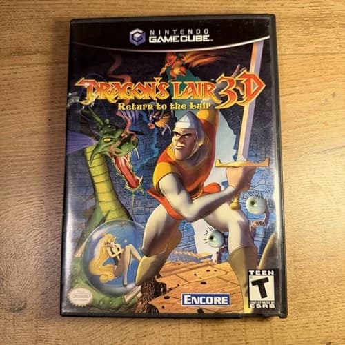 Nintendo GameCube GC Dragon's Lair 3D: Return to the Lair Complete Game