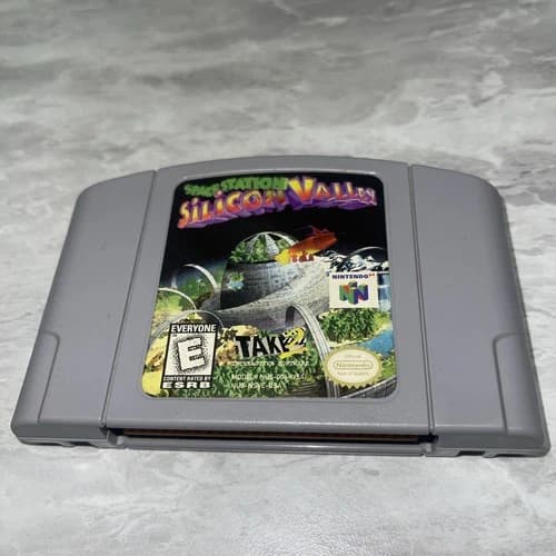 Space Station Silicon Valley Nintendo 64 (N64) - Authentic Cart Only TESTED