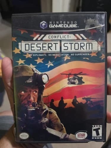 Conflict: Desert Storm (Nintendo Gamecube) TESTED & WORKS
