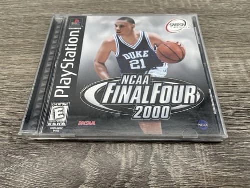 NCAA Final Four 2000 (Sony PlayStation 1, 1999) Complete with Manual CIB