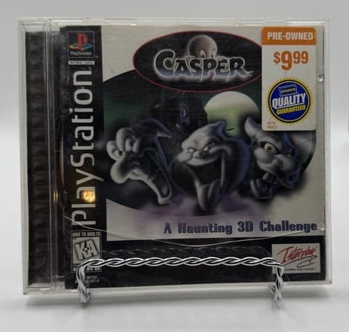 PS1 Casper (Sony PlayStation 1, 1996) CIB Tested