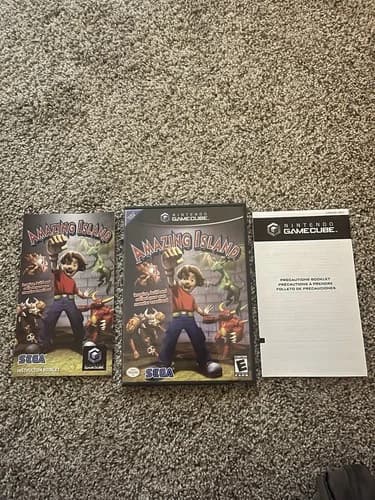 Amazing Island Nintendo GameCube SEGA; Complete CIB