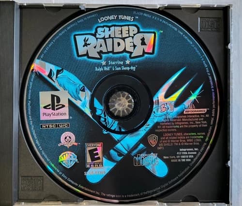 Looney Tunes: Sheep Raider PS1 (Sony PlayStation 1, 2001) - Disc Only - Tested
