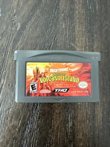 Nintendo Gameboy Advance Game Only Nicktoons Battle For Volcano Island