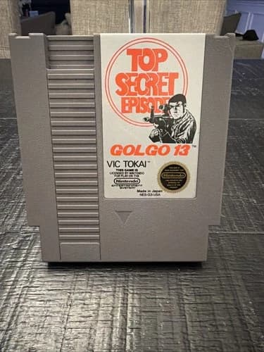 Golgo 13: Top Secret Episode (Nintendo Entertainment System, 1988) NES