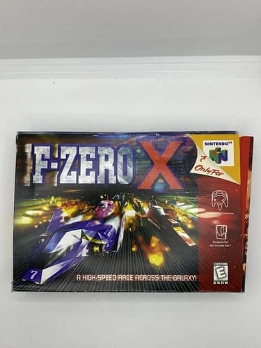 F-Zero X - 1998 Nintendo 64 N64 - CIB - Authentic Box