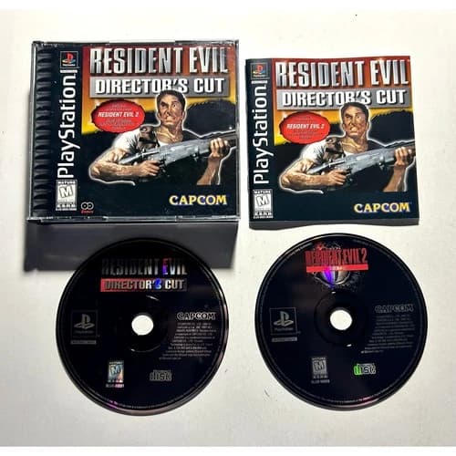 Resident Evil Directors Cut (PS1 PlayStation 1)works Complete CIB🔥Nice Shape!