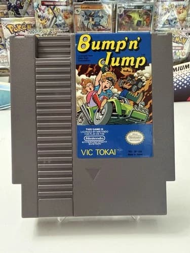 Bump 'n' Jump (Nintendo Entertainment System, 1988) Authentic NES Cart- Tested