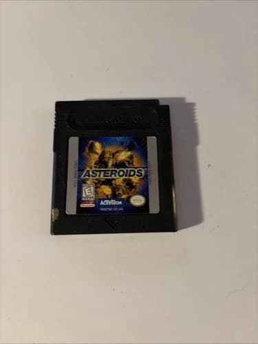 Asteroids Game Boy Color Cartridge 1999 Nintendo Cartridge Only Tested Working