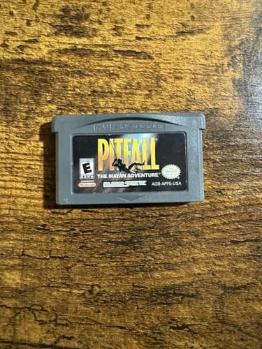 Pitfall: The Mayan Adventure Nintendo Game Boy Advance GBA TESTED WORKING!!