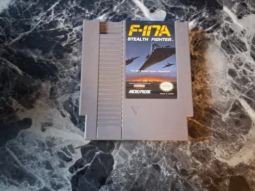 F-117A Stealth Fighter Nintendo NES Authentic Tested Contacts Cleaned