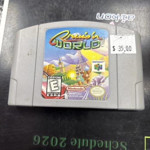 Cruis'n World, N64, Loose, Authentic! Tested Works