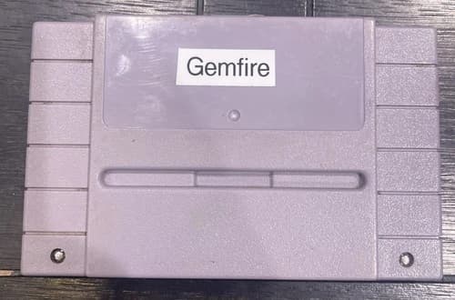 Gemfire - Super Nintendo (SNES) - USED - ***Missing Label***