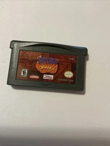 Spyro Orange: The Cortex Conspiracy (Nintendo Game Boy Advance GBA) Tested/Works