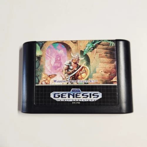 Sega Genesis Dungeons & Dragons: Warriors of the Eternal Sun - Pre-owned