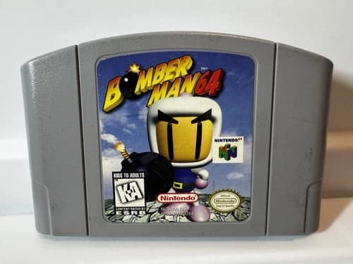 Bomberman 64 (N64, Authentic, Tested) — Clean Label — Fast Shipping Nintendo 64