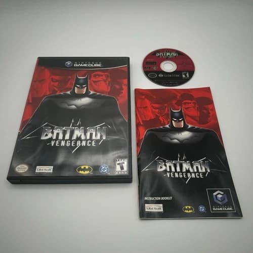 Batman: Vengeance (Nintendo GameCube, 2001) Complete in Box