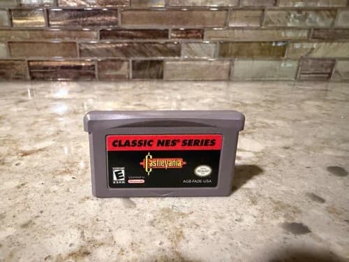 Castlevania Classic NES Series (Game Boy Advance GBA) Works Authentic
