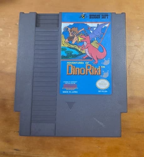 Adventures of Dino-Riki NES Nintendo Entertainment System Cartridge Only Tested