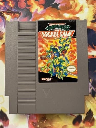 Teenage Mutant Ninja Turtles II: The Arcade Game (Nintendo NES, 1990) Tested