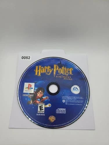 Harry Potter and the Sorcerer's Stone Sony PlayStation 1 Disc Only NO Tracking