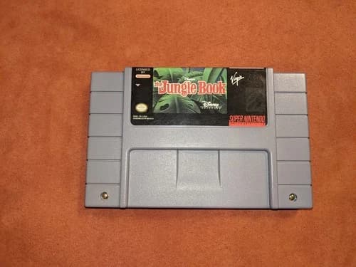 Disney's THE JUNGLE BOOK - SNES Super Nintendo - Cartridge Only, Works