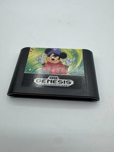Fantasia - Game Only - Very Good Condition - Tested and Working - Sega Genesis