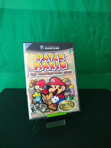 Paper Mario The Thousand-Year Door [Best Seller] (Nintendo GameCube) CIB, Tested