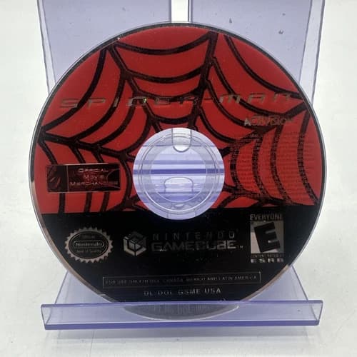 Spiderman Spider Man Nintendo GameCube DISC GAME ONLY Tested and Working