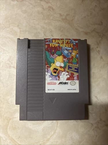 Krusty's Fun House (Nintendo Entertainment System, 1992)
