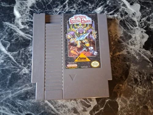 Conquest of the Crystal Palace Nintendo NES Authentic Tested Contacts Cleaned