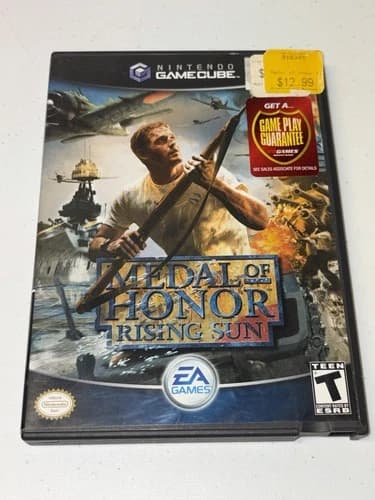 Medal of Honor: Rising Sun Nintendo GameCube 2003 w/ Manual Complete