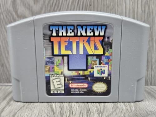 New Tetris (Nintendo 64, 1999) N64 Authentic Tested