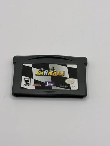 Karnaaj Rally GBA Game Boy Advance Cartridge Only Tested Working Game