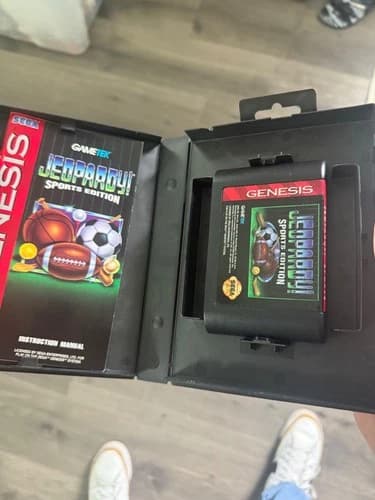 Jeopardy Sports Edition Sega Genesis