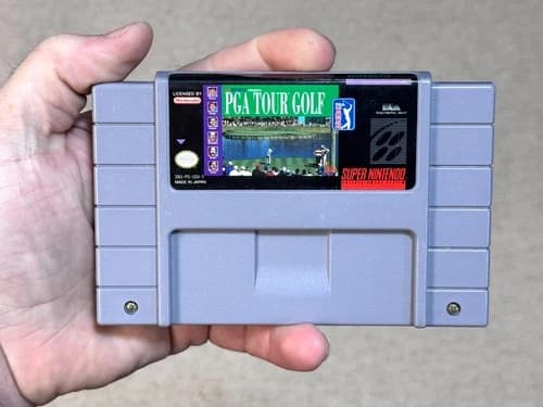 PGA Tour Golf (Super Nintendo, SNES) Game Authentic - Tested