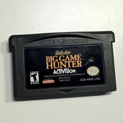 Cabela’s Big Game Hunter 2005 Adventures GBA Gameboy Advance Cartridge Only