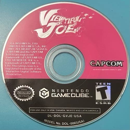 viewtiful joe gamecube disc only tested and works