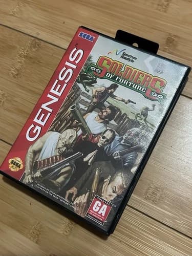 Soldiers of Fortune (Sega Genesis, 1993) - SEE PHOTOS