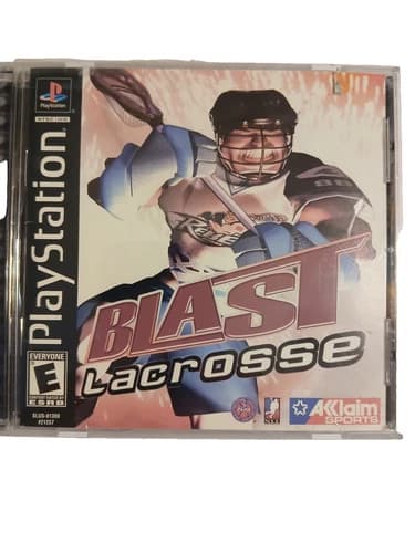 Blast Lacrosse 2001 Sony PlayStation 1 PS1 Complete With Manual
