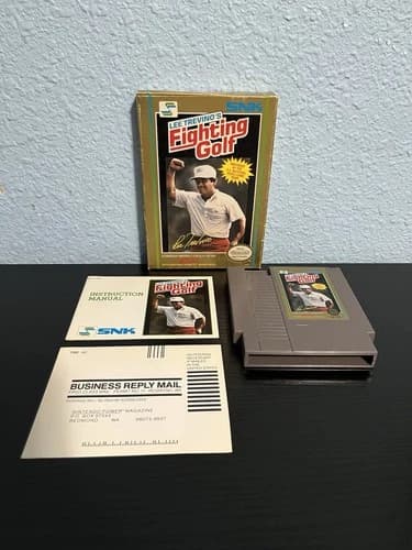 Lee Trevino's Fighting Golf (Nintendo Entertainment System, 1989) Complete CIB
